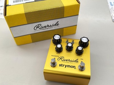 Strymon Riverside Multistage Drive Pedal JFET+DSP Gain Stages 3-Band E