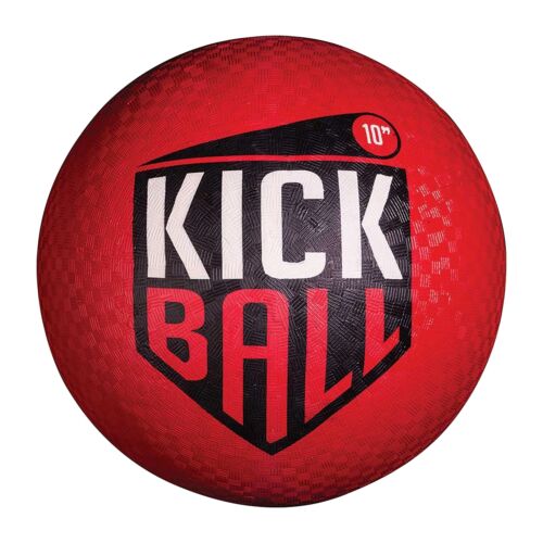Franklin Sports Rubber Kickball Dodgeball + Kickball - 10" Red OPEN BOX