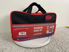 Lifeline First Aid AAA Emergency Premium Road Kit 42 Pieces Model 4330AAA Red
