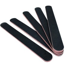 5Pcs Pro Double Sided Manicure Nail File Emery Boards 100 180