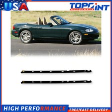 Fit For 1990-2005 Mazda Miata Door Window Moulding Trim Seal Belt Left Right