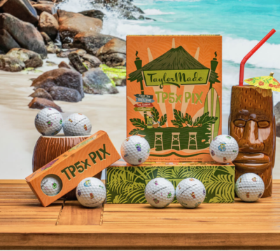 TaylorMade TP5x Pix TIKI Limited Edition Golf Balls | eBay