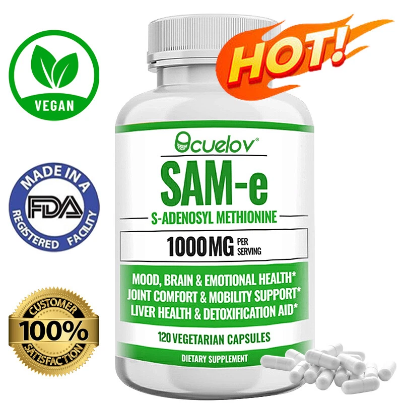 BCUELOV Neue SAM-e-Kapseln – für mehr Gelenkkomfort und eine gesunde Gehirnfunktion