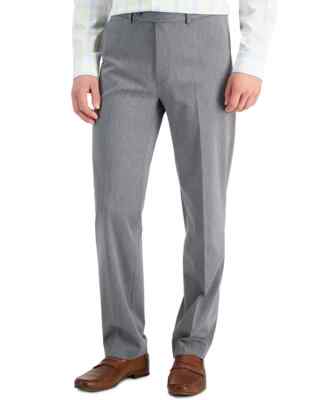 Nautica L142409 Men's Grey Performance Stretch Modern-Fit Dress Pants Size  34x32 | eBay