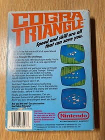 Cobra Triangle - Nintendo NES PAL Complete CIB - Boxed with Manual
