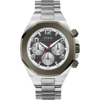 GUESS Empire Silver Stainless Steel Multifunction GW0489G1