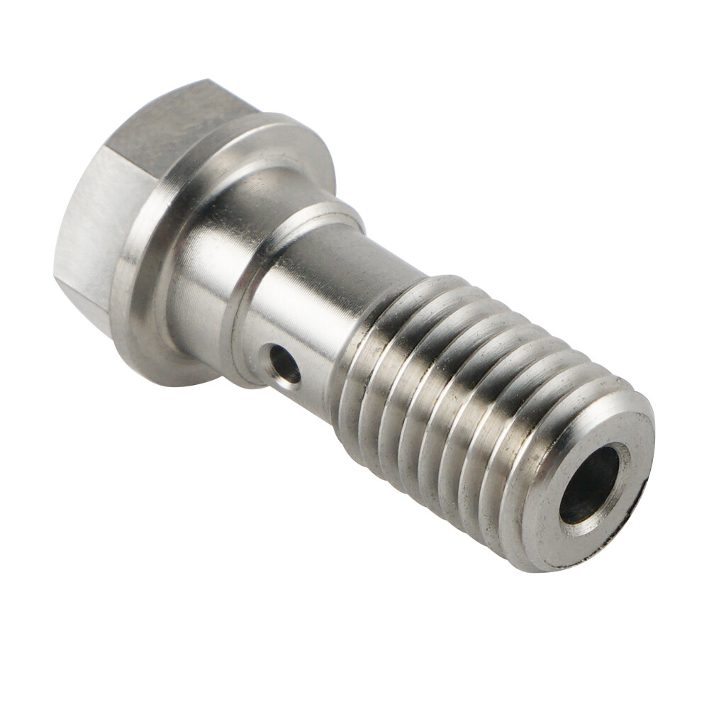 M10x1.25 Single Thread Brake Line Bolt For Nissin Honda Kawasaki