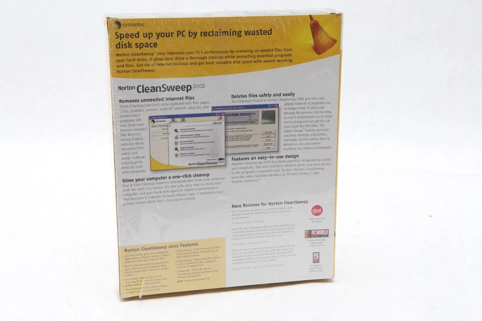 Symantec Norton CleanSweep 2002 For Windows Home XP/XP Pro/ NT WS/ Me/98 O32 - Image 2 of 4