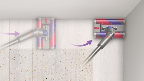 Dyson Omni-glide™ (Purple/Nickel) Stick Vacuum - Picture 3 of 8
