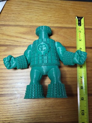 M.U.S.C.L.E muscle men Kinnikuman 201 KING of TONS flesh 3D PRINTED JUMBO GREEN
