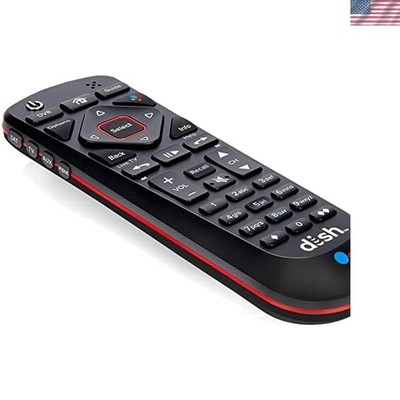 Sleek Black Voice Control Remote for Easy TV Management - Batteries Included
