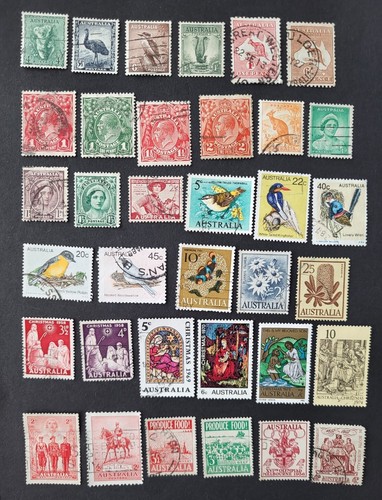 Australien 50 gest. Briefmarken, Weihnachtsausgaben, Antarktisgebiet, Teilsätze