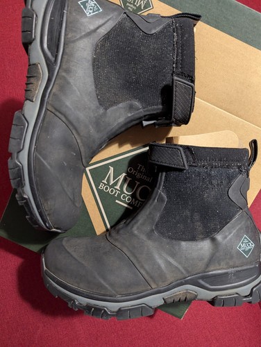 Apex Muck Boots AXMZ Men's size 8 / 42 - Black - Picture 5 of 9