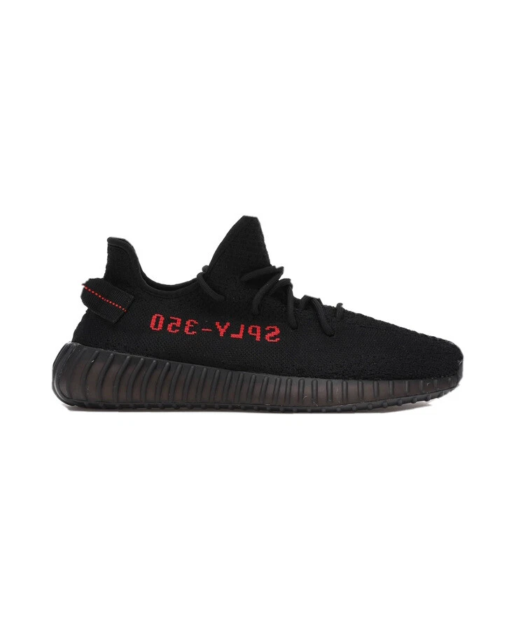 adidas Yeezy Boost 350 V2 Bred Black Red 2017 2020 Size 9.5 US