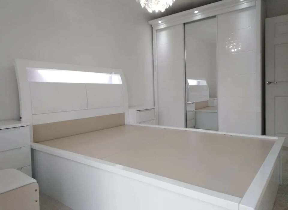 Rugby High Gloss Bedroom Set White eBay