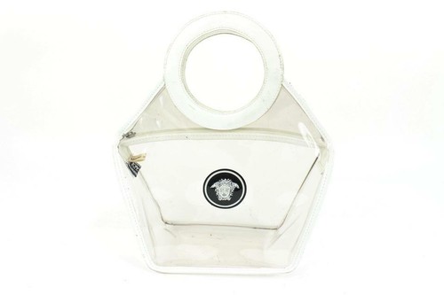 versace vinyl tote