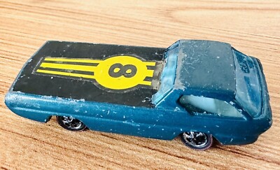 Hot Wheels Redline 1967 Deora HK Aqua w/ White Interior Vintage Decals #8