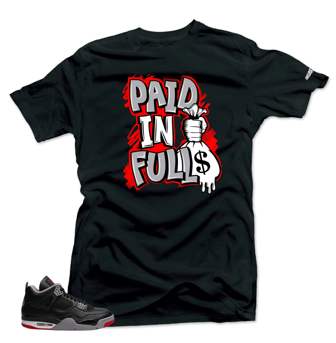 jordan 4 bred shirts