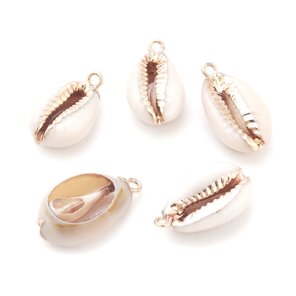 20x Cowrie Pendants Mini Charms Jewelry Making 16~24mm | eBay