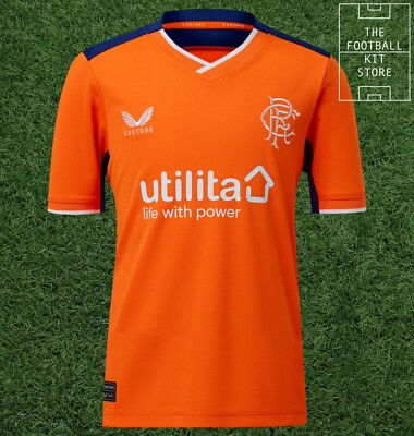 Rangers Third Shirt Youth Official Castore Glasgow Rangers