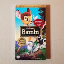 Bambi NEWSealedWatermark VHS Video Special Platinum Edition Walt Disney Disney's