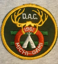 Michi-Gami  1961 Detroit Area Council