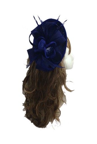 Fascinator Weddings Hat Royal Ascot Party Ladies Day Alice Headband and Clip UK - Picture 2 of 9