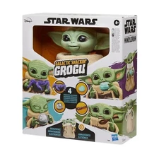 DISNEY STAR WARS GROGU GALACTIC SNACKIN' ANAMATRONIC MANDALORIAN BABY YODA TOY