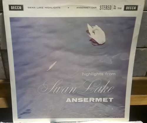 Decca WBG ED1 SXL 2153 Ansermet Swan Lake Highlights OSR Transitional - Imagen 1 de 4