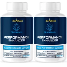 DYNAMAX+ - Men's Health & Performance- 2 Bottles- 120 Tablets