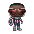 Funko POP! Marvel The Falcon and The Winter Soldier Captain America #814 [Sam Wi