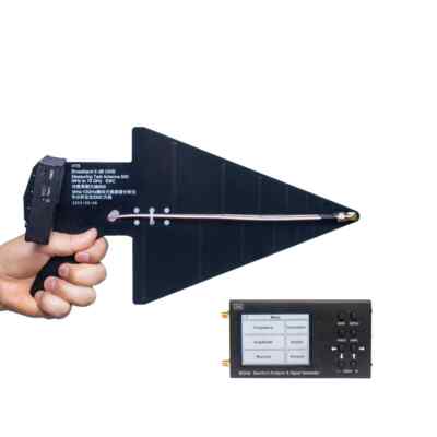New 6GHz Portable Spectrum Analyzer Signal Genertor HT6 Log Periodic Antenna