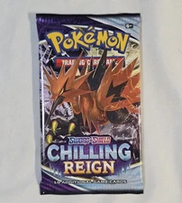 Pokemon TCG: Sword & Shield Chilling Reign Booster Pack - Factory Sealed