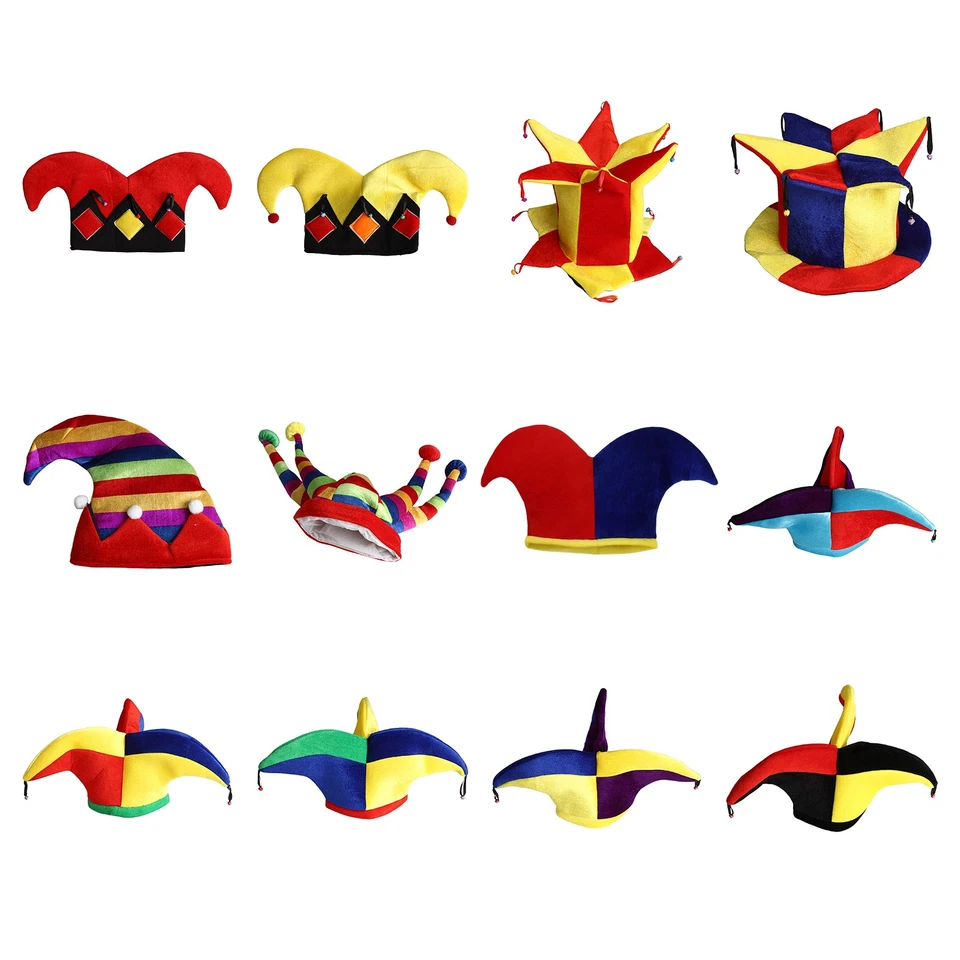 1Pcs Clown Hat Party Jester Cap Funny Party Costume Soft Circus Hat Masquerade - Image 4 of 4