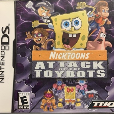 Nicktoons Attack Of The Toy Bots - Nintendo DS ***Case ONLY / NO GAME - USA
