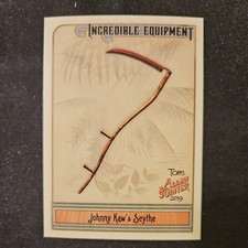 2019 Topps Allen & Ginter - Johnny Kaw's Scythe Incredible Equipment IE-20