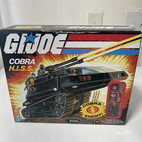 Gi Joe Cobra HISS Tank 3.75 New Sealed Retro Driver Action Figure Hasbro Enemy