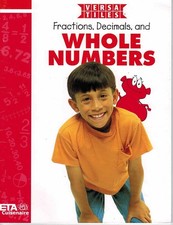 Versa Tiles: fractions, Decimals, and Whole Numbers Old school book