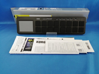 Korg nanoPAD2 Slim-Line USB MIDI Controller (schwarz) - kostenloser Versand