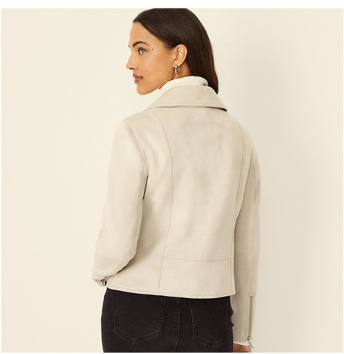Ann Taylor - Knit Twill Moto JacketWomen's size XS (0-2)  - Picture 2 of 16