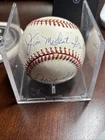 Jim Mudcat Grant Dale Murphy and others Signed MLB Baseball Ball Autographed