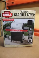 Expert Grill  3-4 Burner Waterproof Gas Grill Cover FitsGrills up to 62in Black