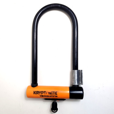 Kryptonite Evolution Series Standard U-Lock 9'' x 4'' Key Lock 14mm High Security