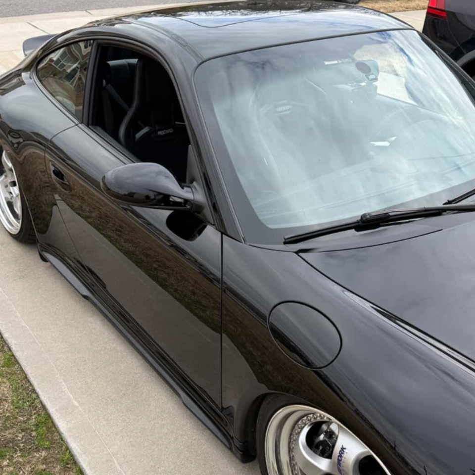 Porsche 997 side rockers Mach II 05-12 4S Widebody 