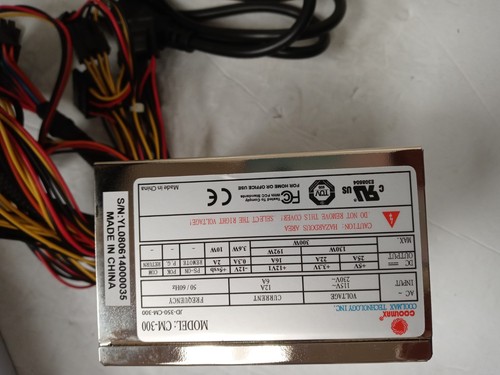 CoolMax CM-SERIES 300 Watt 80mm Micro ATX Power Supply CM-300 Series NEW open bo - Picture 11 of 11