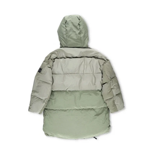 HOLDEN Mens Green Parka Coat Softshell Stand Up Collar Zip Closure M RRP 800 image 11