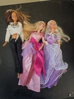 Lot Of 3 Vintage Barbies