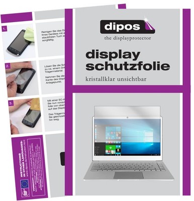 2x Schutzfolie klar für Jumper EZBook X4 Displayschutzfolie Folie Display