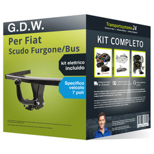 Pac. Gancio traino fisso per