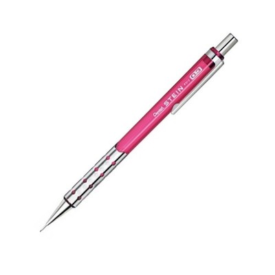Pentel Ain Mechanical Pencil, 0.3mm, Clear Pink (P313-CP)